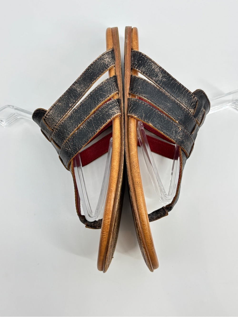Bed Stu Yoli Triple Banded Leather Thong Sandal - Picture 5 of 10